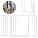 Turvav&auml;rava t&otilde;ke 74-132 cm trepile ja ustele, teras, lisapaneelid, valge ECOTOYS, ONE SIZE