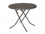 Kokkupandav &otilde;uelaud terrassile &bdquo;Dine & Relax&ldquo; 85 cm, hall plastist, praktiline