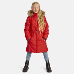 Huppa T&uuml;drukute talvemantel YACARANDA, red