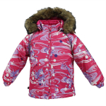 Huppa Laste talvejope VIRGO, fuchsia pattern
