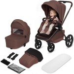 2-in-1-k&auml;rur &ndash; h&auml;ll ja sportosa Lionelo Freya Brown Chocolate