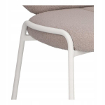 Hall "bianco" kimptool metallvalge jalaga