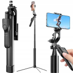 Telefonihoidja Telefonihoidik statiivi ja Bluetooth puldiga, 178cm
