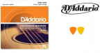 D'addario Ej15 akustilise kitarri keelpillid 10-47 eriti kerged