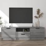vidaXL telerikapp, hall Sonoma tamm, 140x35x40 cm, tehispuit