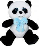 Plush panda 20cm sinise kikilipsuga