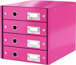 Leitz Click Store Wow kast 4 sahtliga, A4, sinine