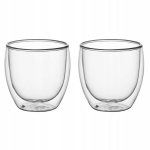 KAPUCCINO KOHVI- JA TEE KRUUS KAKSIKKLAASILINE KOMPLEKT 2 TK KAMILLE