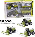 4in1 P&otilde;llumeeste s&otilde;idukite komplekt: traktor, harvester, paak