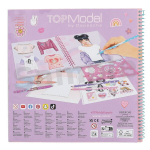 Loominguline komplekt Topmodel T-s&auml;rk mallide ja kleebistega