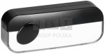 Juhtmega uksekella nupp 230v, must
