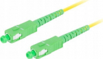 Fiiberoptiline patchcord Sc Simplex Lszh G657a1 0,5m kollane