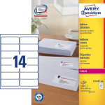 Avery sildid 99,1x38,1mm, 1400 tk. L7163-100