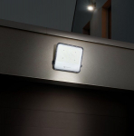 Led prožektor v&auml;litingimustes 50w 4000k must liikumisanduriga