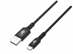 USB pulk Tb Usb-usb C 1,5 m silikoonmust kaabel