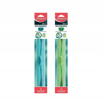 Kaardistatud joonlaud 20 cm, painduv, kummiservaga