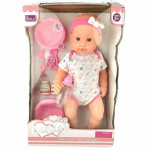 Nukk joob ja urineerib koos tarvikutega