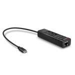 Lindy Usb-c 3.2 jaotur koos Gigabit Ethernetiga