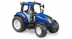 Traktor New Holland T5.120 lastele kummikummide ja kabiiniga