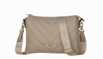 Travelite Barbara Cozy Crossbody Trio Premium kott beež
