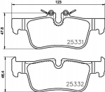 Brembo P 06 094 piduriklotsid (1 telje jaoks)