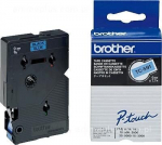 Brother Tc-591 lint, 9mm x 7,7m, sinine musta kirjaga