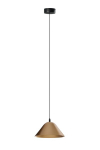 Azzardo Capri C Go Led ripplamp, kuldne