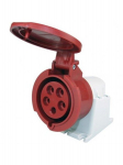 Famatel Izn 1653 16a 400v 5-pooluseline hermeetiline pistikupesa