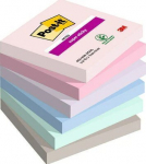 Post-it Super Sticky m&auml;rkmed, 540 lehte, pastelsetes toonides