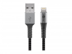 Goobay Textile Usb-a-apple Lightning kaabel, 2m