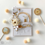 Paberist "beebi" motiiviga kaunistused, 50 tk., "scrapbooking"