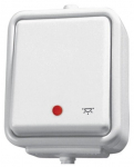 Schneider Electric Cedar Wnt102cs01 valgustusega l&uuml;liti, valge, Ip44