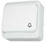 Schneider Electric Prima &uuml;he nupuvajutusega l&uuml;liti, valge