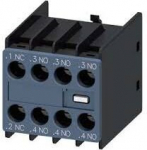 Siemens 3rh2911-1ha31 abikontaktide plokk, 3no+1nc, esikinnitus