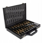 Titaankattega puurikomplekt Hss, 1-10mm, 170 tk.