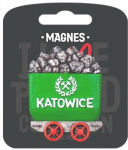 Katowice magnet "ma armastan Poolat" - Pan Dragon