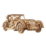 3D pusle - UGEARS - Kiire hiire sportauto - 226 t&uuml;kki - Puit - Kokku panna ise