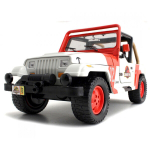 Jeep Wrangler 1:24 Jurassic Parki kollektsioonimudel