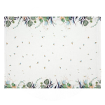 Lauamatid Eurofirany CHO/NATU/5 30x40 Puuvill Valge Ristk&uuml;likukujuline Komplekt 4