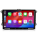 android 15 autoraadio junsun, m&otilde;eldud vw golf 5 6 touran eos tiguan polo skoda passat gps navigatsioon wifi bluetooth dab+ carplay 4g lte 2din swc