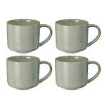 Keraamiliste tasside komplekt Tiffany, 330 ml, roheline, 4 tk.