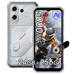 Telefon OSCAL MARINE 3 6.56" Android 15 24GB+256GB 5000mAh Android 4G,NFC,Dual SIM - Valge