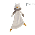 Beebide lohutuslapp HAPPY HORSE rebane 26 cm pehme kaisukaisukas