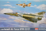 Liimitav mudel Academy Hobby 12365 Israeli Air Force KFIR C2/C7 1/48