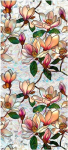 Magnolia aknakile vitraaž v&auml;rviline 43x100 cm 1 tk