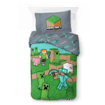 Laste voodipesu Minecraft &mdash; 140&times;200 cm, 70&times;90 cm