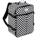 Reisiseljakott 40x30x20 cm, sobib Ryanair ja Wizz Air k&auml;sipagasiks, ruuduline