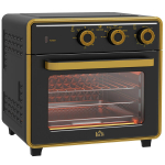 Miniahi 20 L, 1400 W, 90-230℃, 3 asendit, must, 36x37,7x34,5 cm