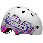 Roces Tattoo Aggressive Helmet mattvalge-lilla kiiver 301418 002, L