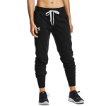 Under Armour Rival Fleece naiste p&uuml;ksid, mustad 1356416 001, XL